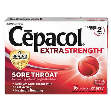 CEPACOLEXTRA STRENG SORE THROAT COUGH