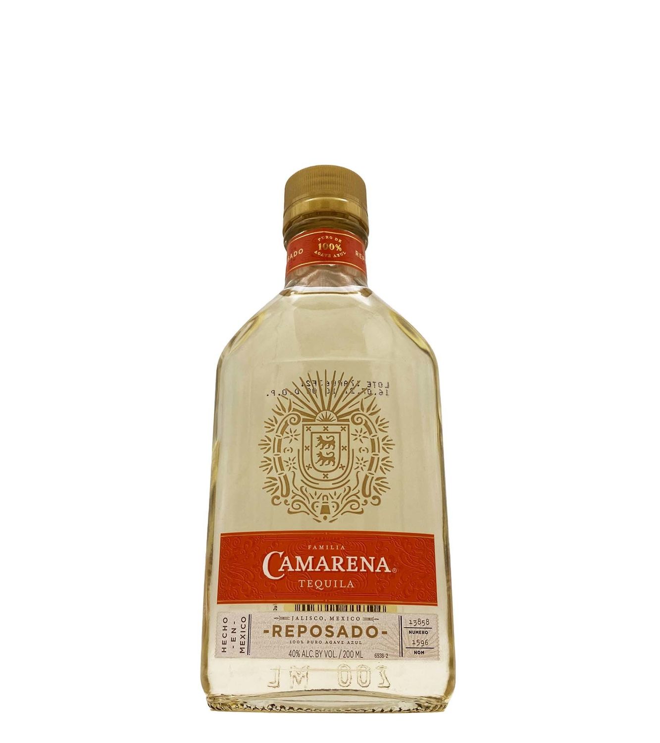 CAMERENA TEQUILA REPOSADO 200ML