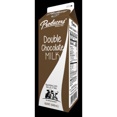 PRODUCERS DOUBLE CHOCOLATE MILK 1QT