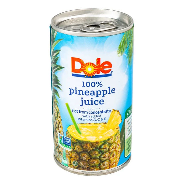 DOLE PINAPPLE JUICE 6OZ