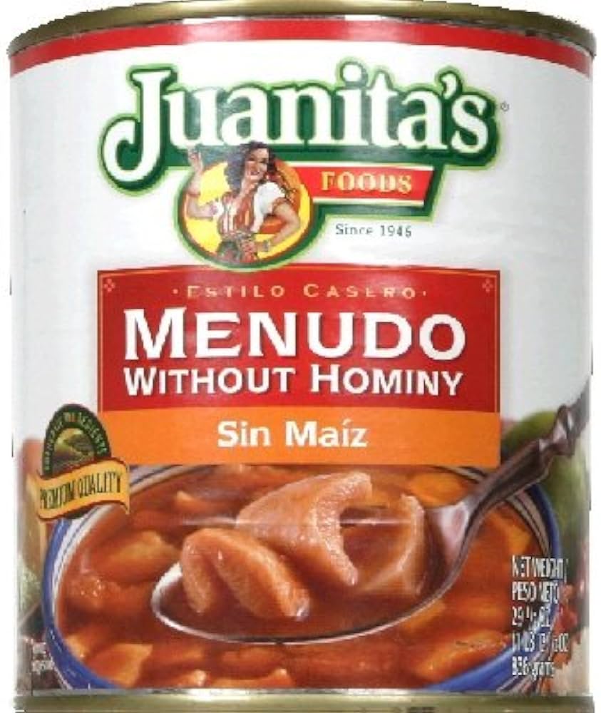 JUANITAS MENUDO WITHOUT HOMINY