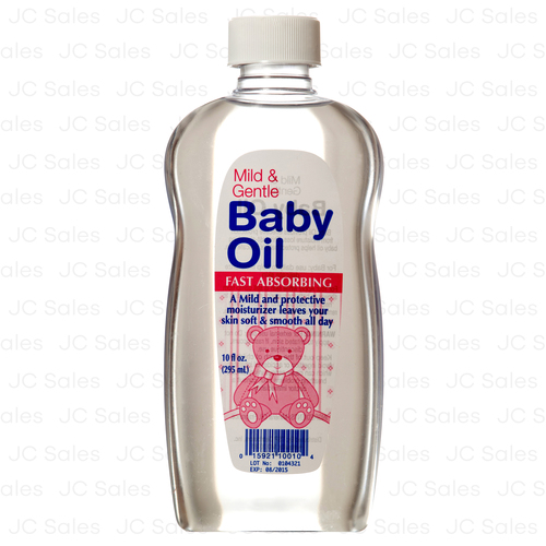 MILD & GENTLE BABY OIL 10OZ