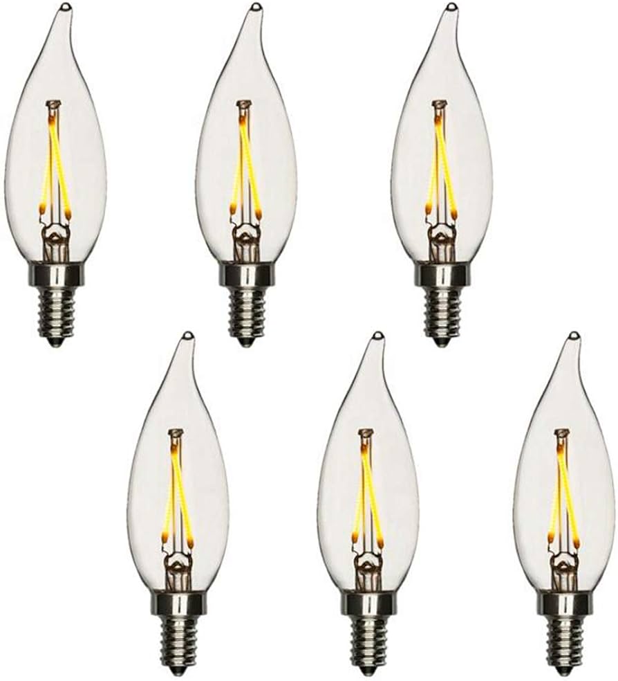 FAMILY MAID CANDELABRA LIGHT BULBS 2P