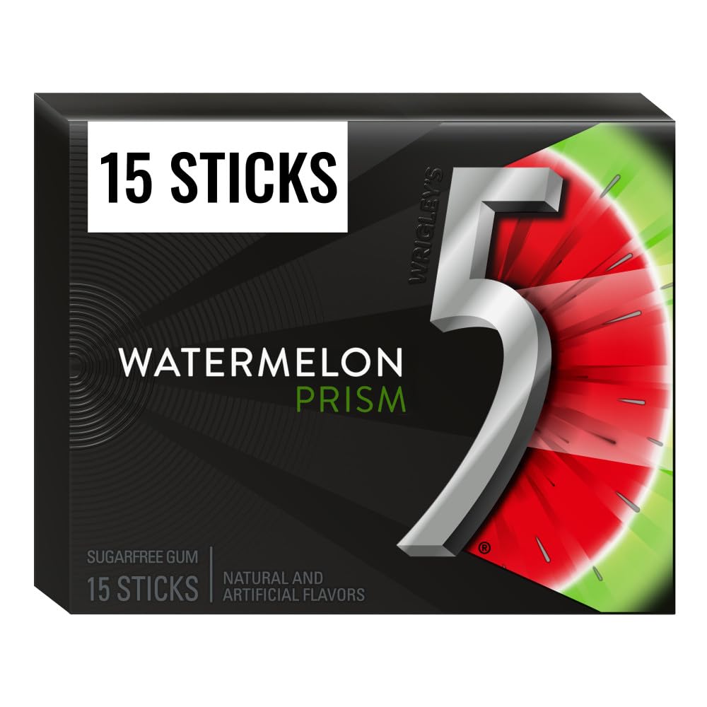 5 GUM WATERMELON PRISM 15P