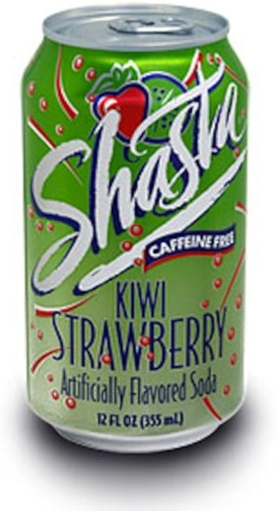 SHASTA KIWI STRAWBERRY 12OZ