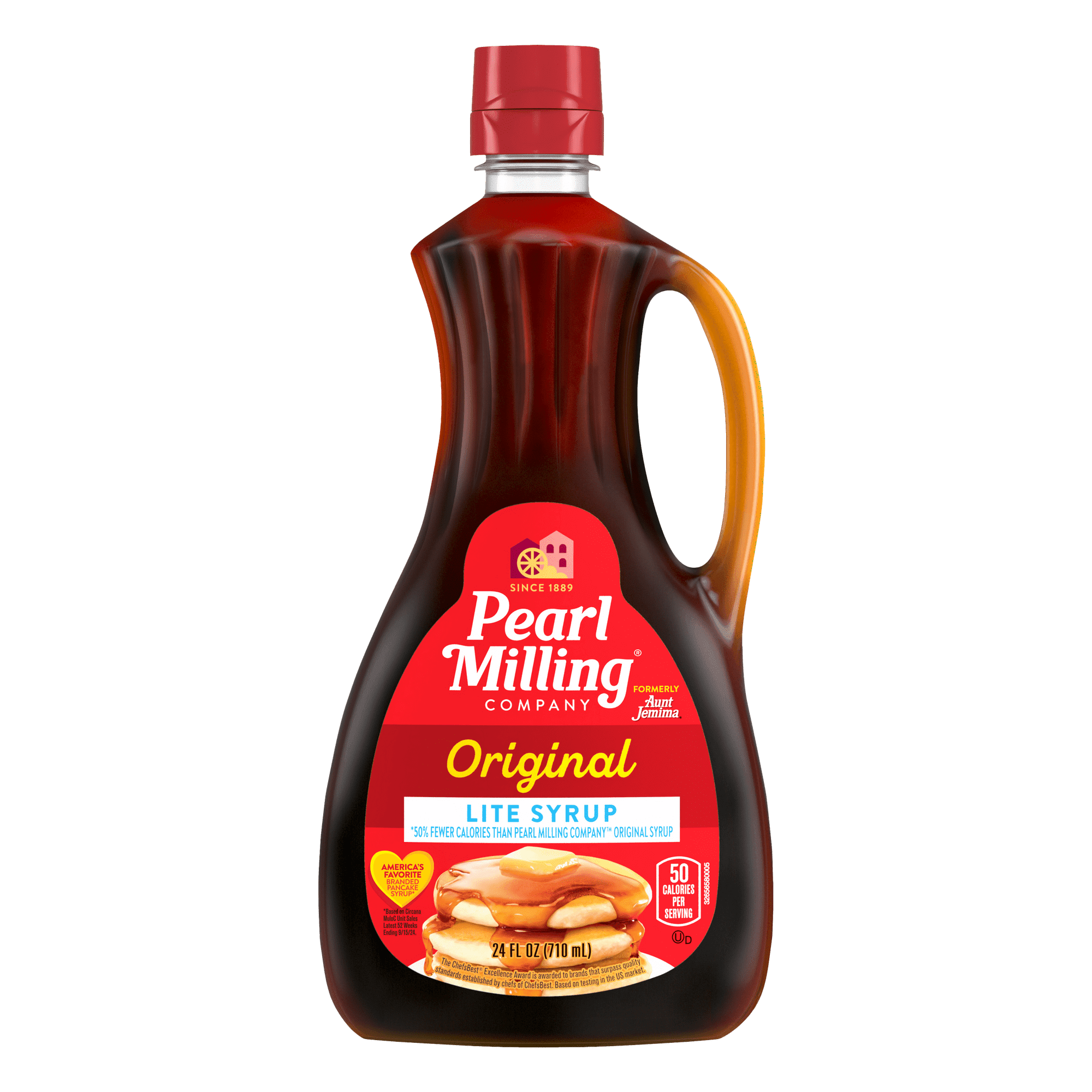 PEARL MILLING COMPANY LITE SYRUP 24OZ