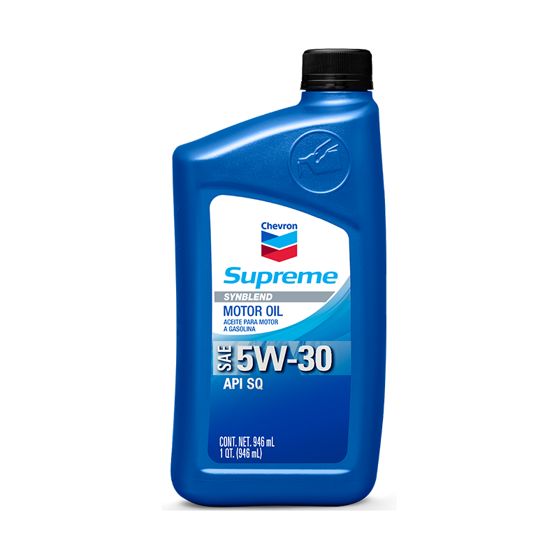 CHEVRON SUPREME MOTOR OIL 5W 30 1QT