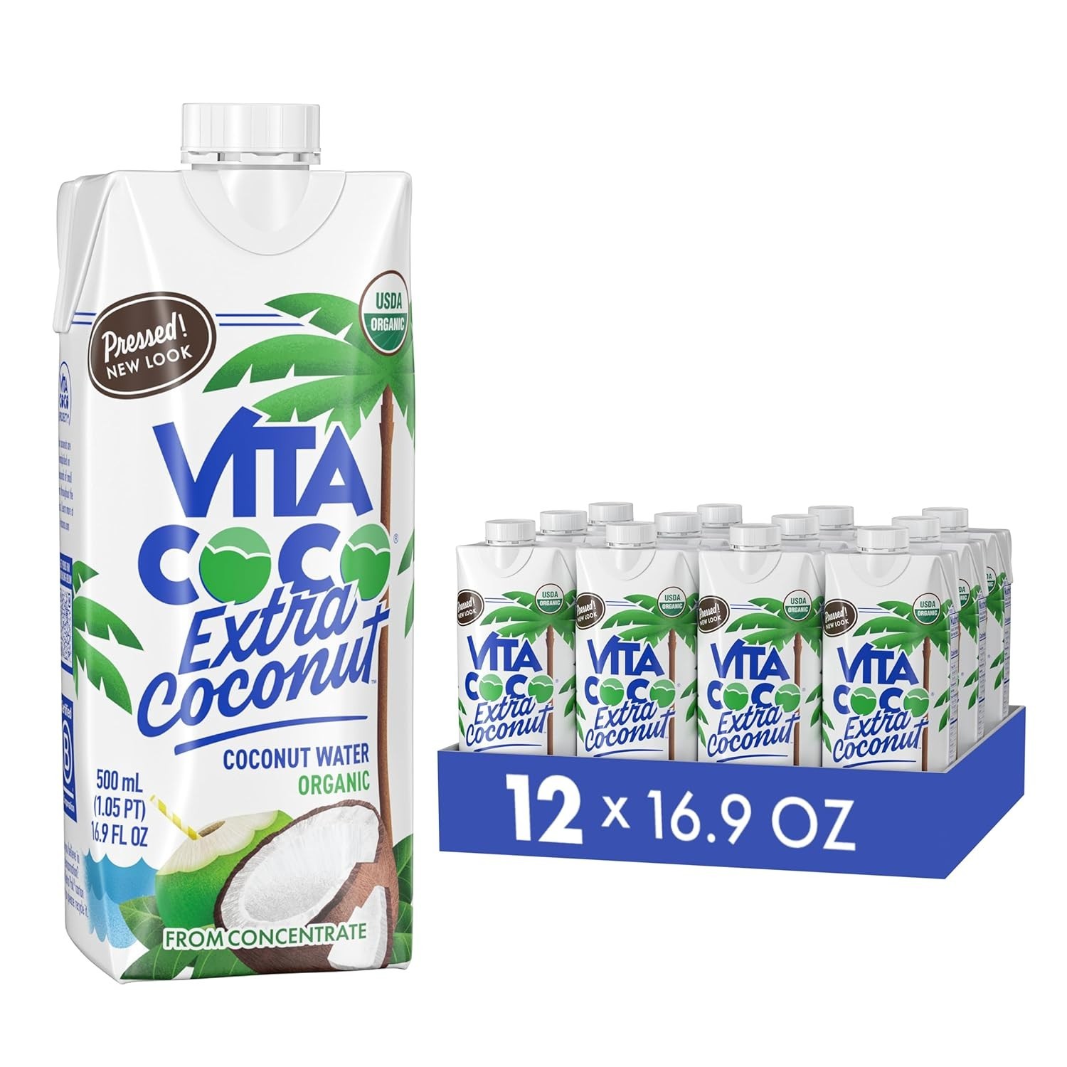 VITA COCO PRESSED COCONUT WATER 16.9OZ
