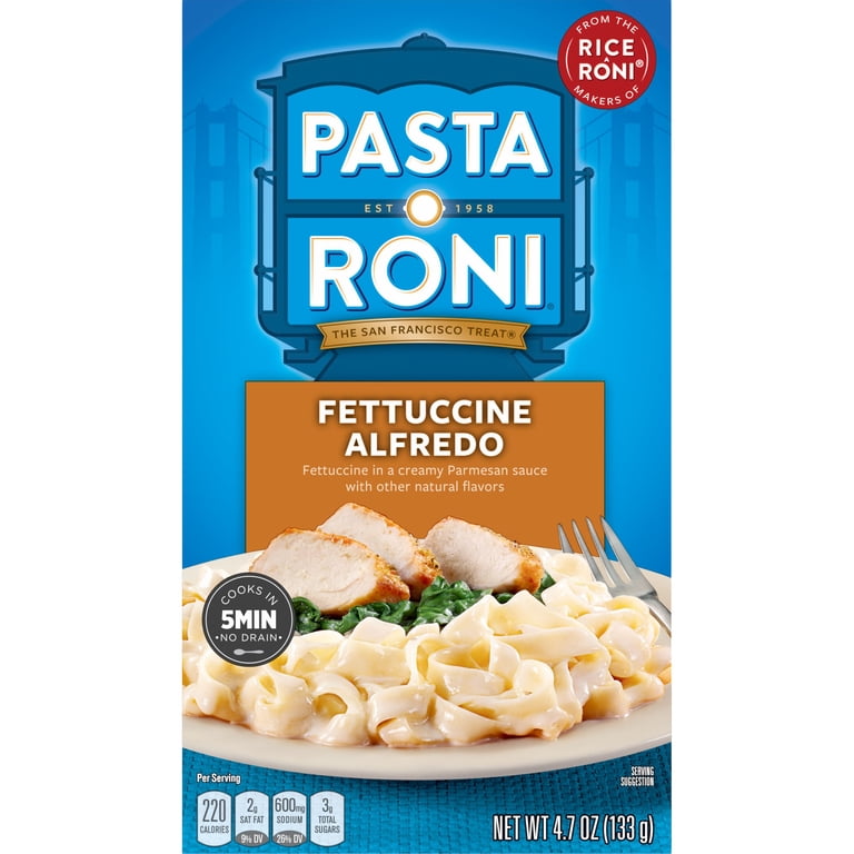 PASTARONI FETTUCCINE ALFREDO 4.7OZ