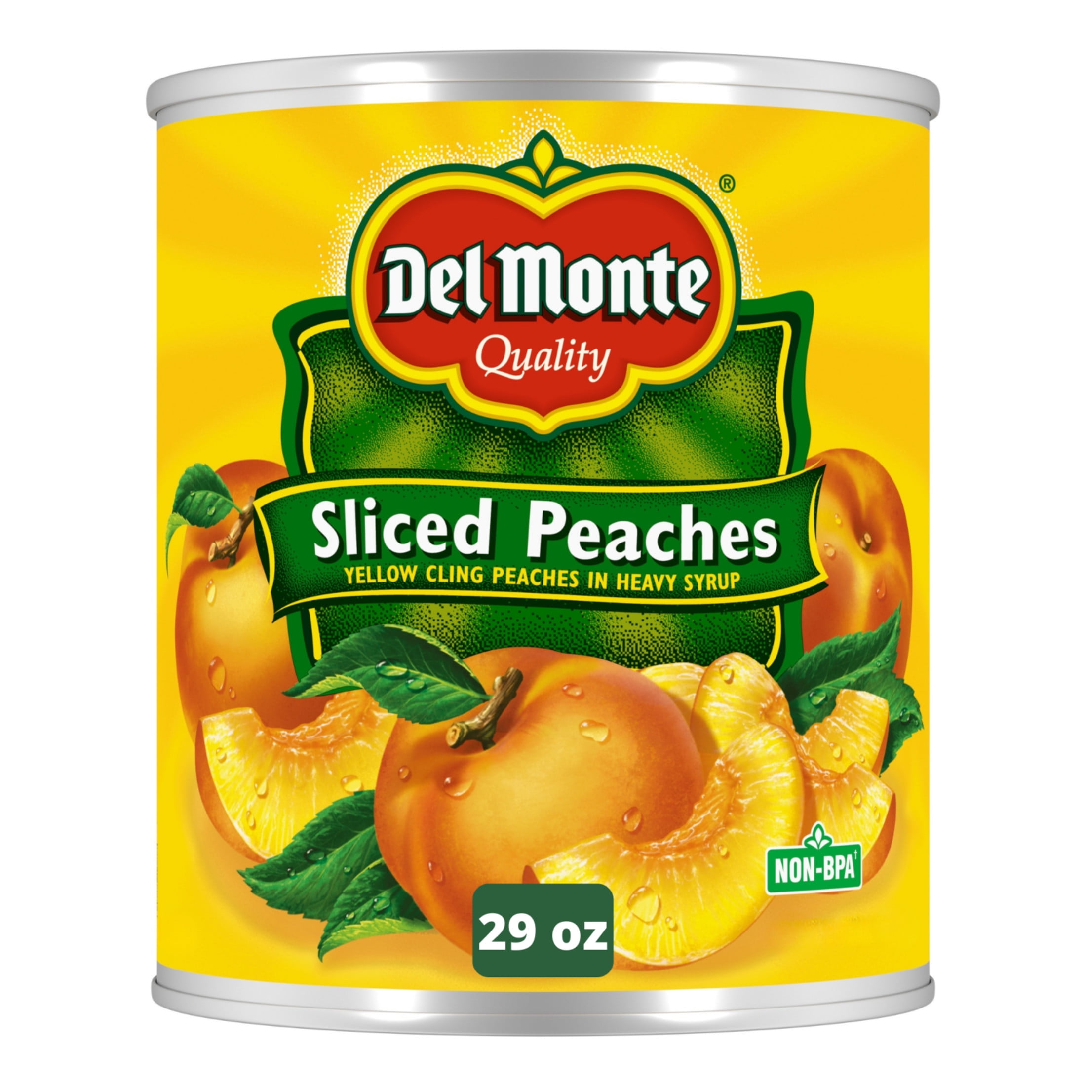DEL MONTE SLICED PEACHES 29OZ