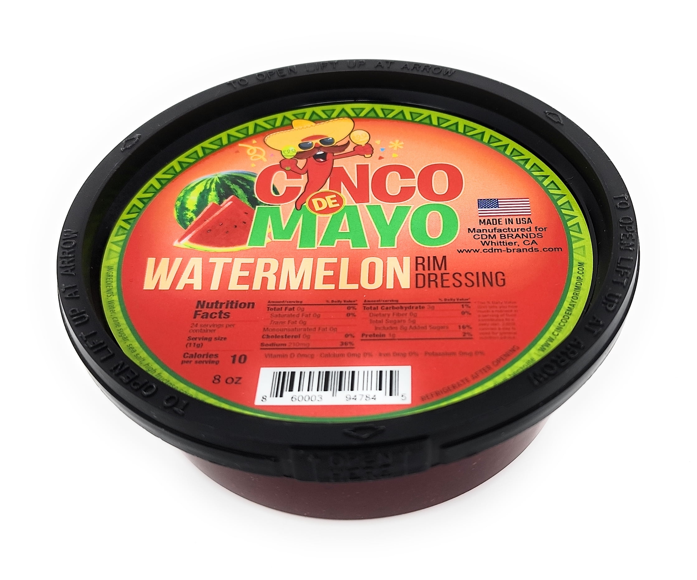 CINCO DE MAYO WATERMELON 8OZ
