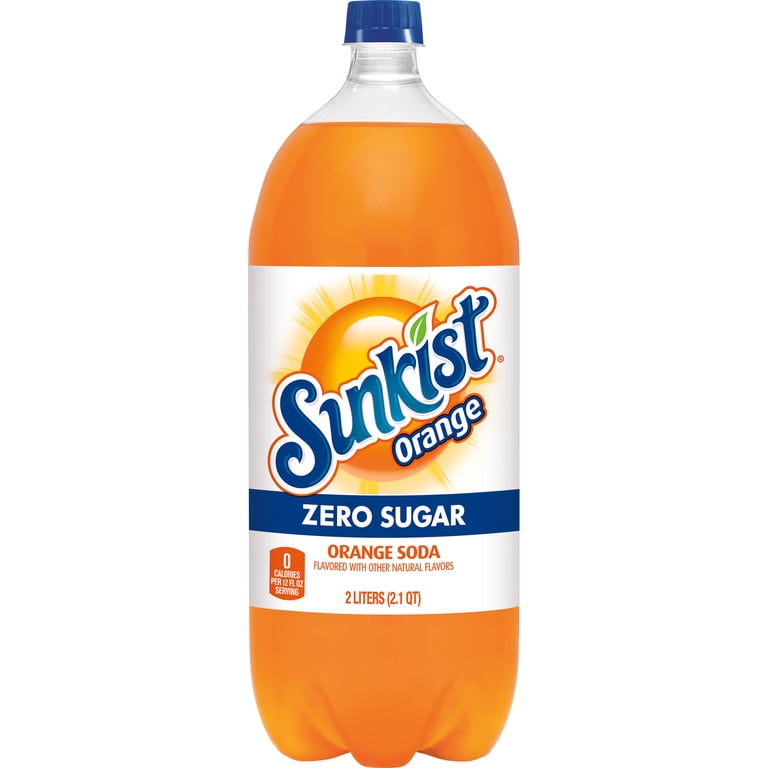 SUNKIST ORANGE ZERO SUGAR 2L
