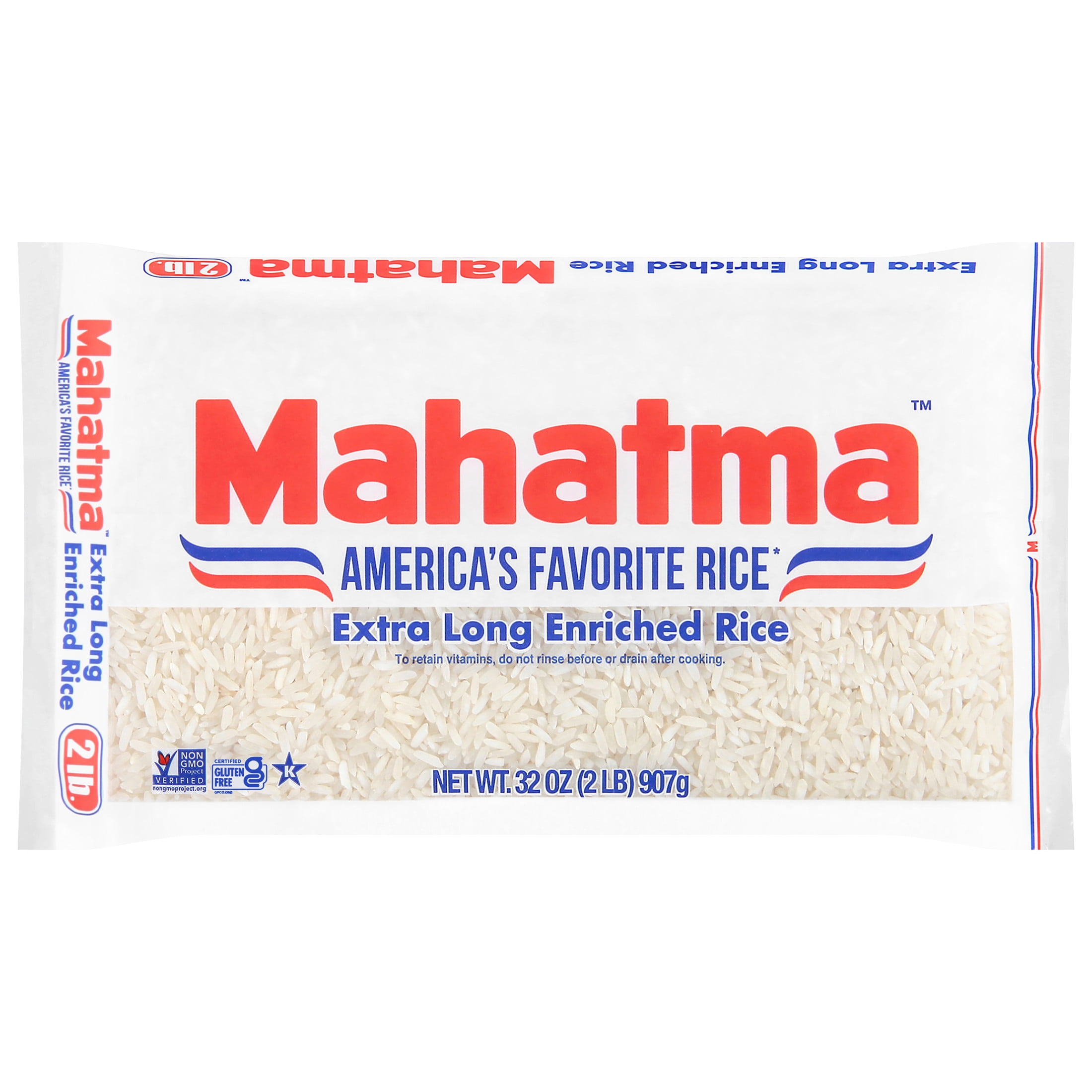 MAHATMA EXTRA LONG ENRICHED RICE 2LB