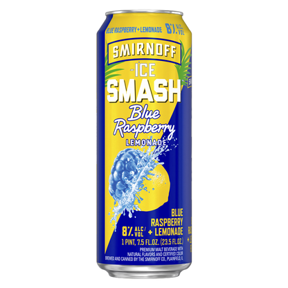 SMIRNOFF SMASH BLUE 23.5OZ