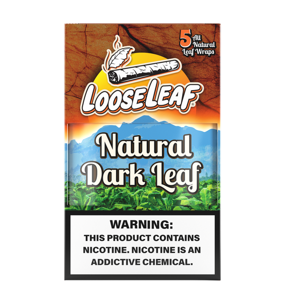 LOOSELEAF NATURAL DARK LEAF 5P