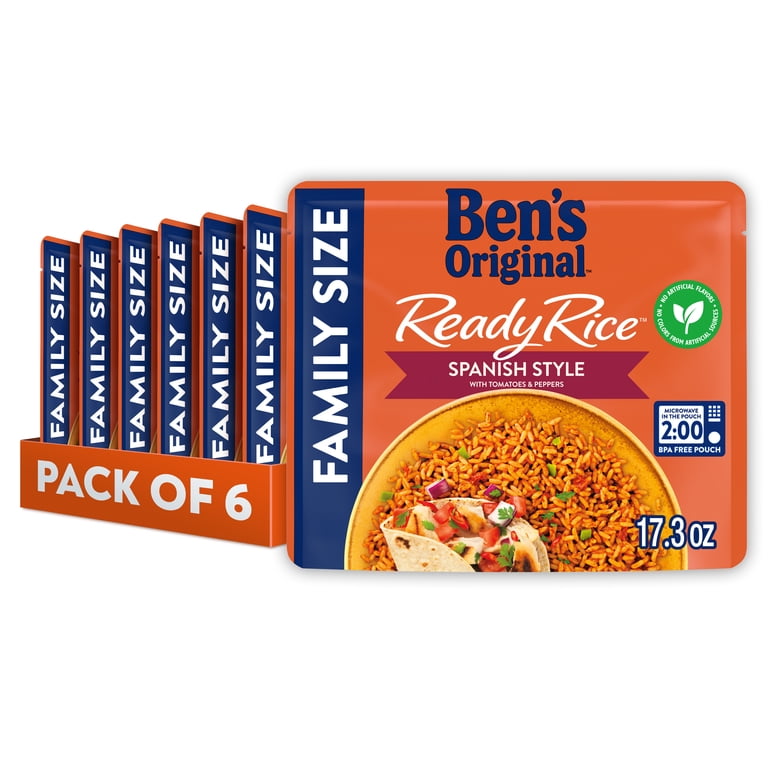 BENS ORIGINAL READY SPANISH STYLE WITH TOMATO