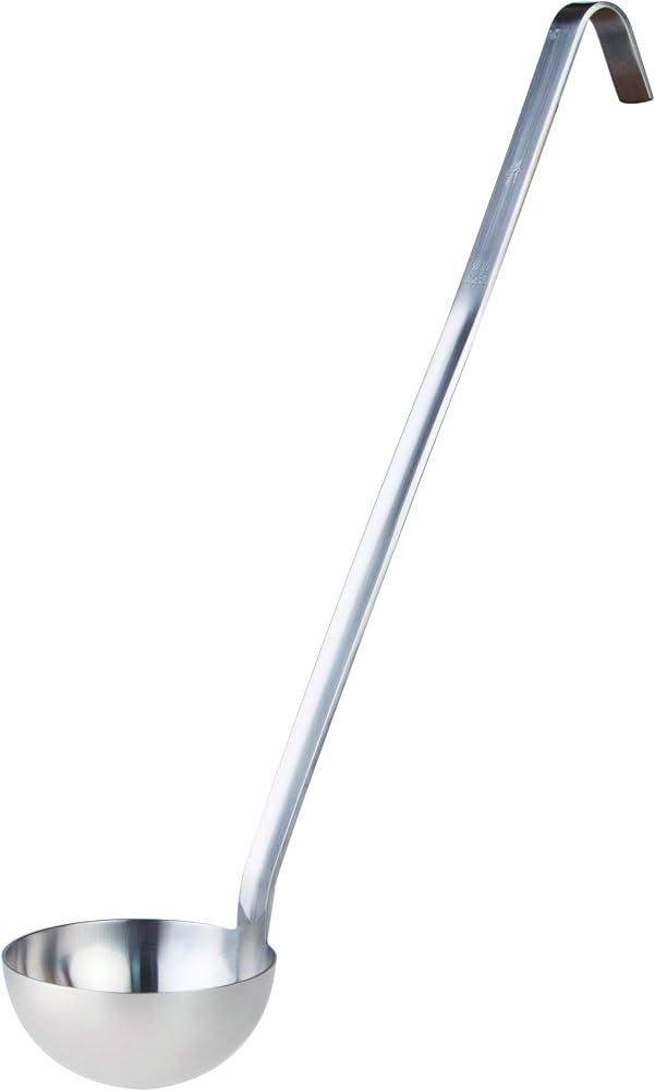 STAINLESS STEEL LADLE WITH HANDLE 14