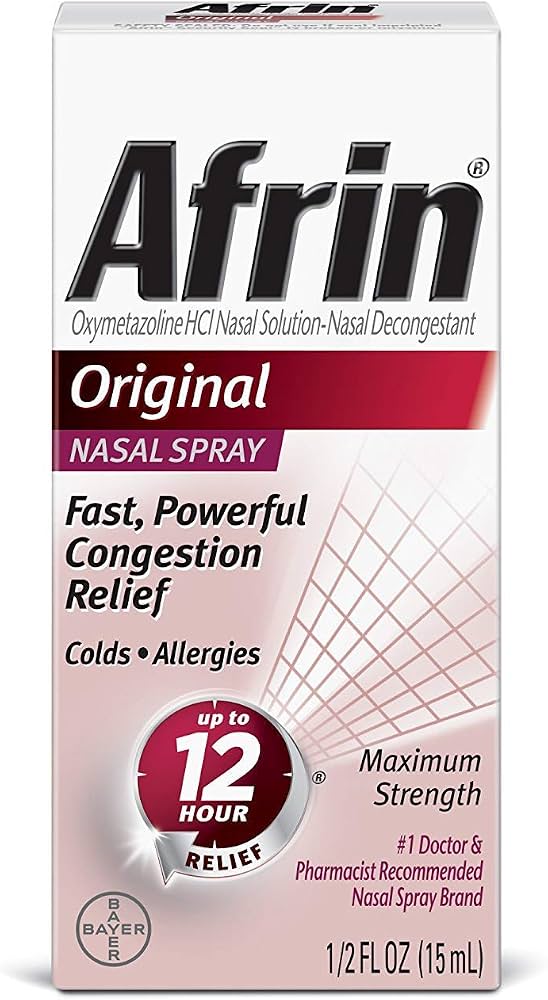 AFRIN ORIGINAL NASAL SPRAY .5OZ