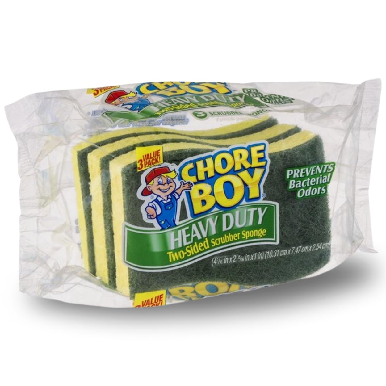 CHORE BOY SPONGES HEAVY DUTY 3P
