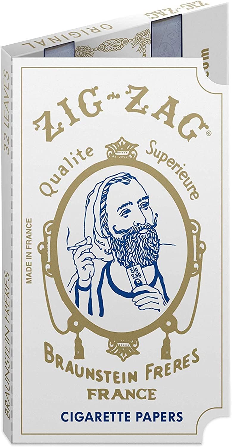 ZIG ZAG ROLLING PAPERS WHITE 32P