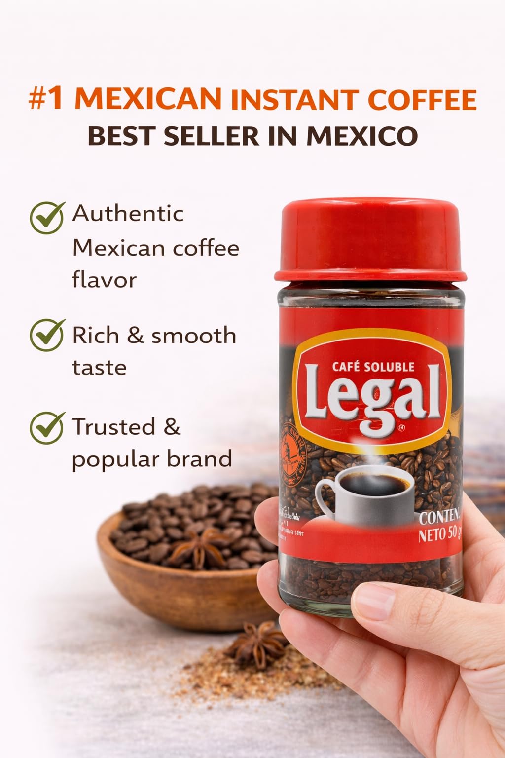 CAFE SOLUBLE LEGAL
