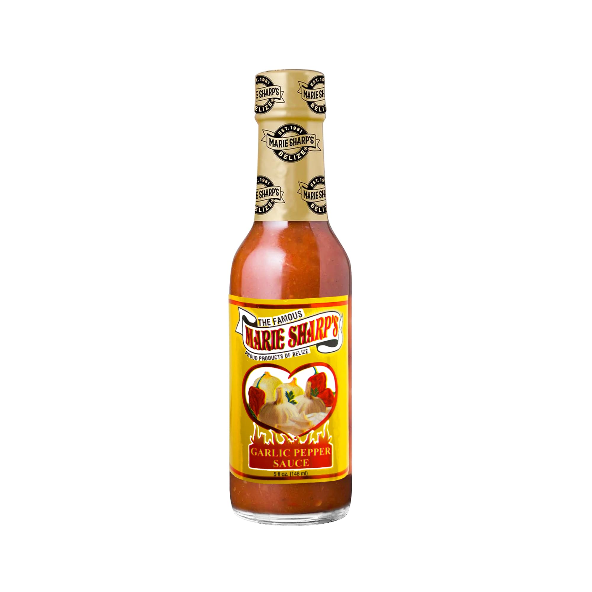 MARIE SHARP GARLIC PEPPER SAUCE 5OZ.