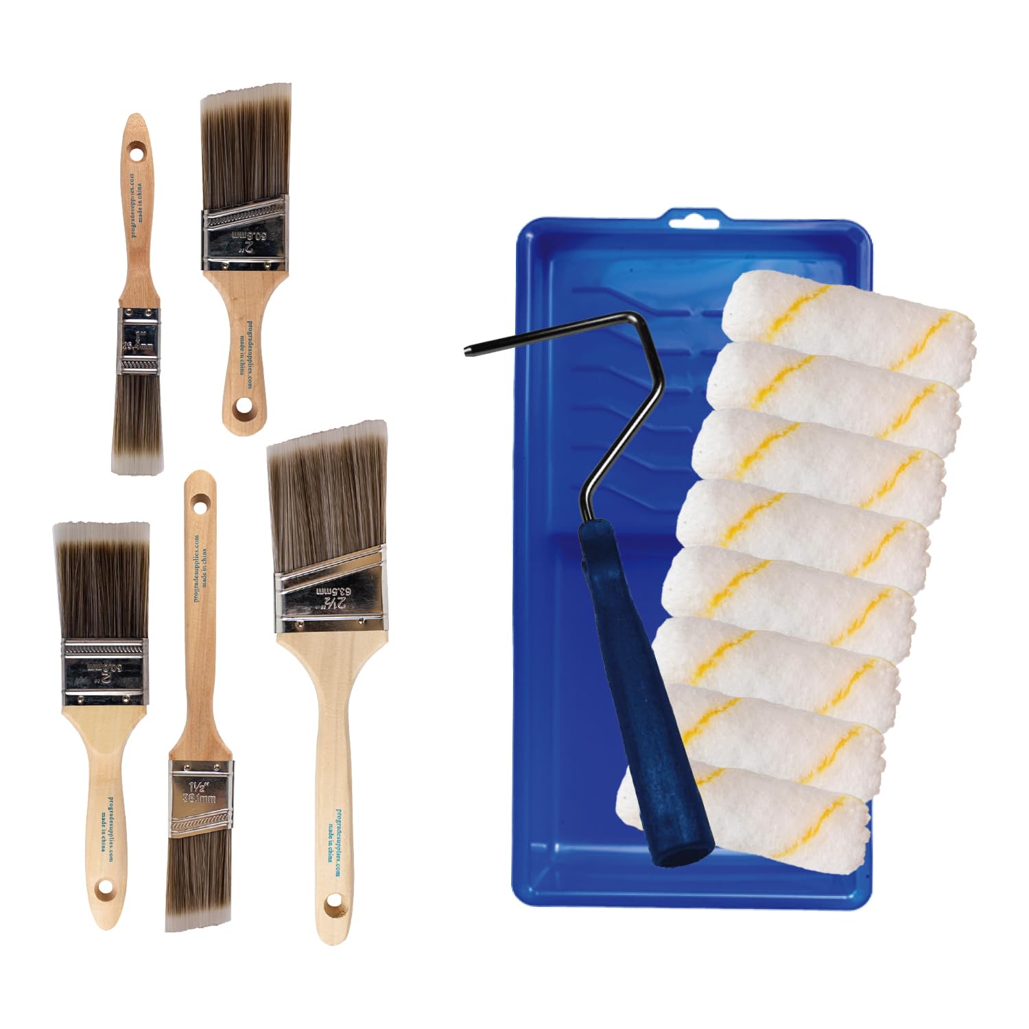 TOOLBOX PAINT BRUSHES 5P