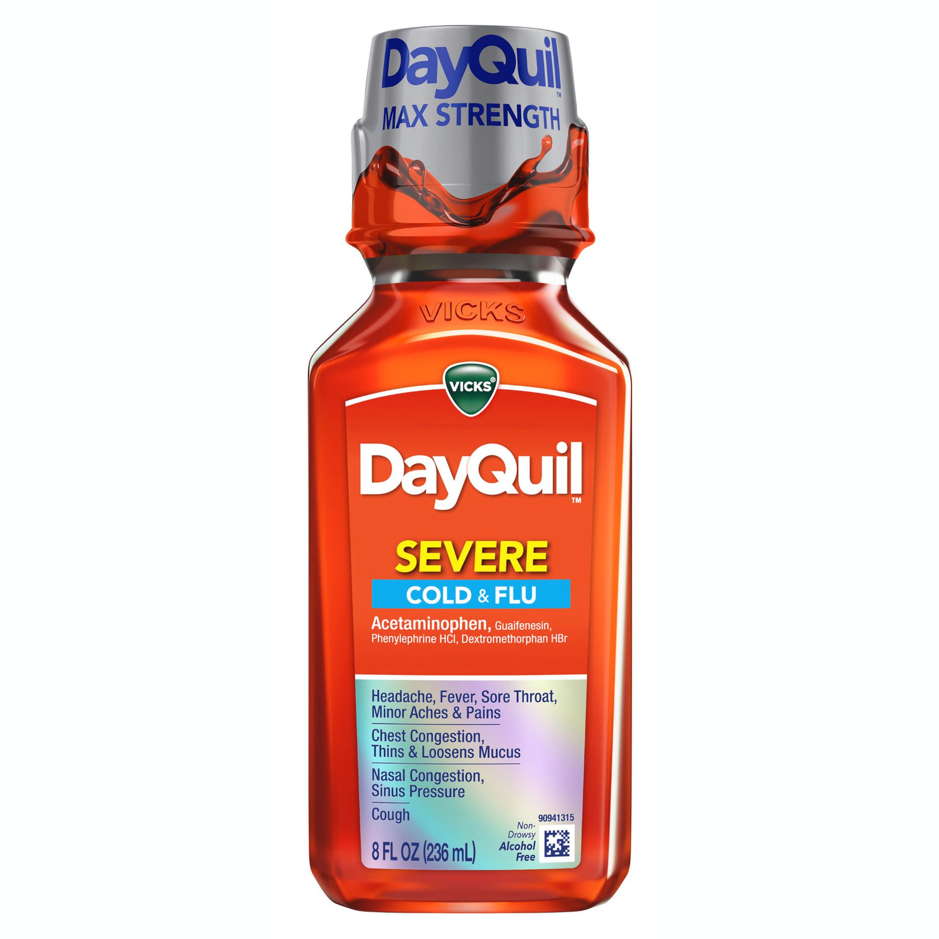 DAYQUIL SEVERE COLD & FLU 8OZ