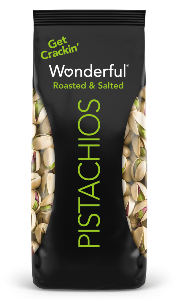 WONDERFUL PISTACHIOS ROASTED & SALTED 5O