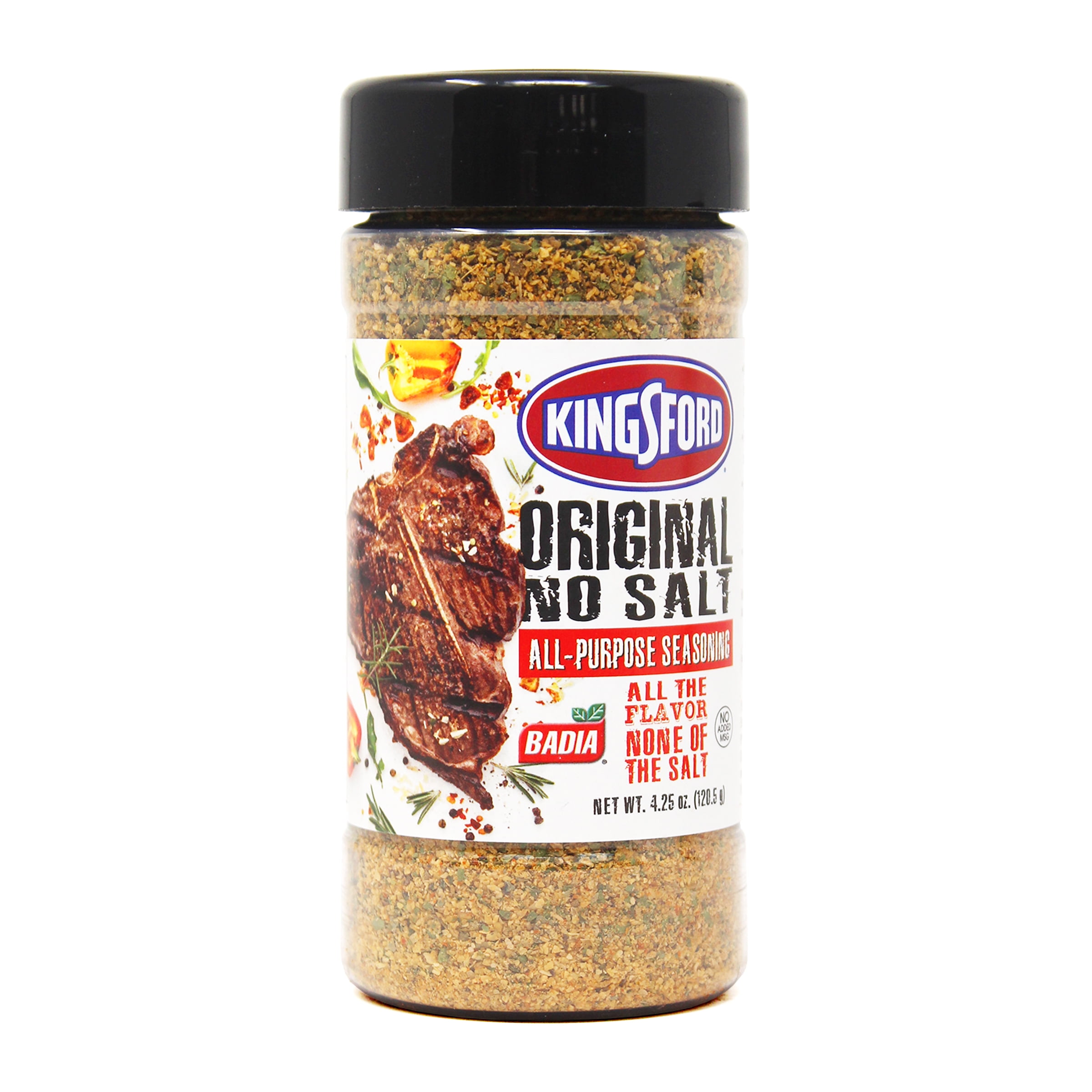 KINGSFORD ORIGINAL NO SALT SEASONING 4.25OZ