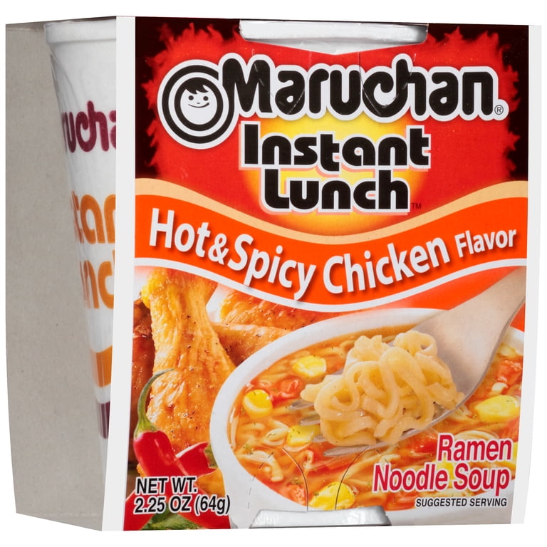 MARUCHAN INSTANT LUNCH HOT & SPICY 12P
