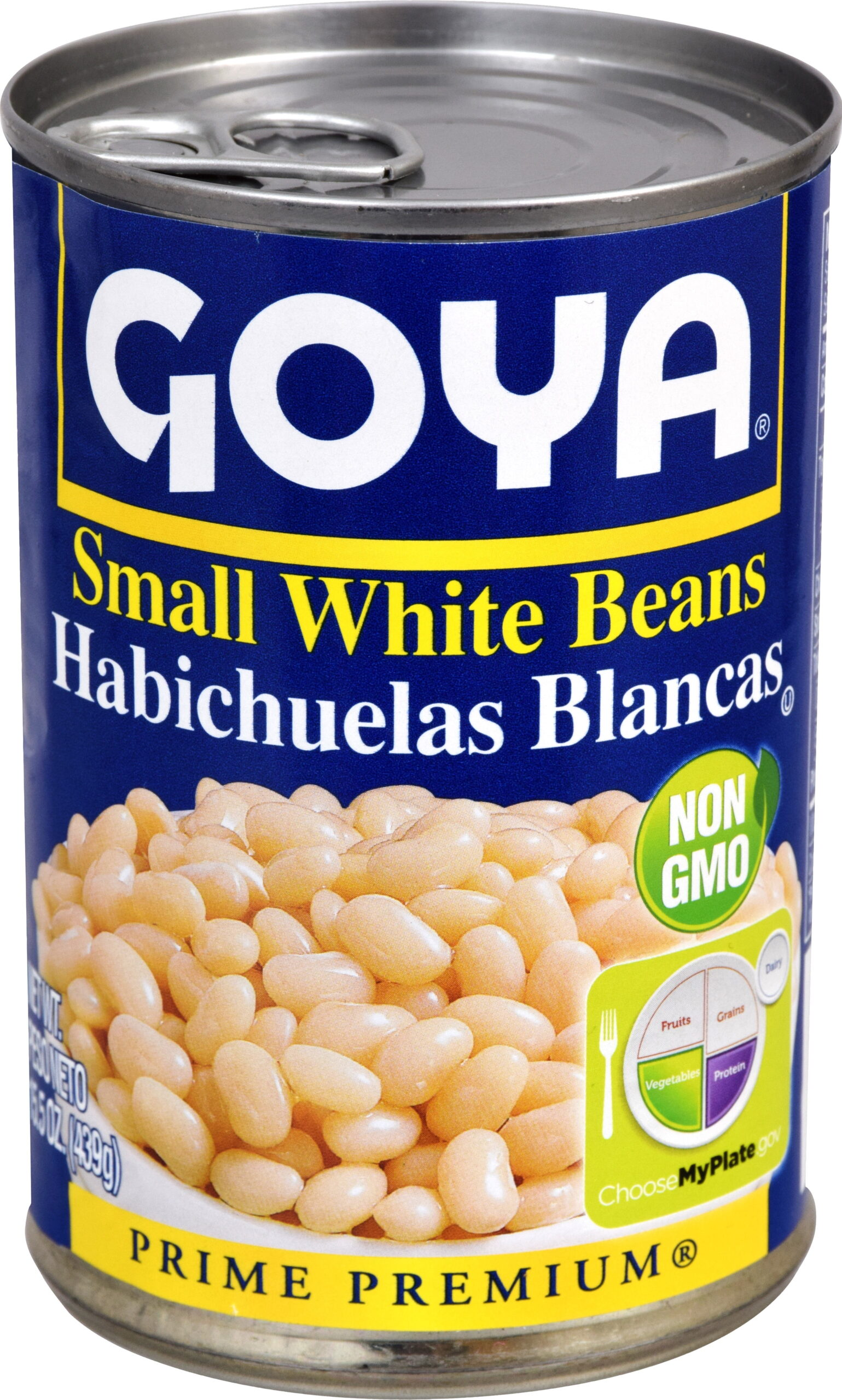 GOYA SMALL WHITE BEANS 15.5OZ