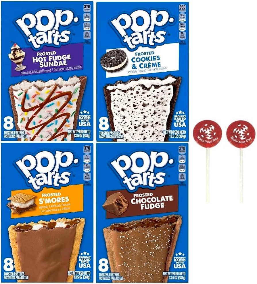 POP TARTS FROSTED HOT FUDGE SUNDAE