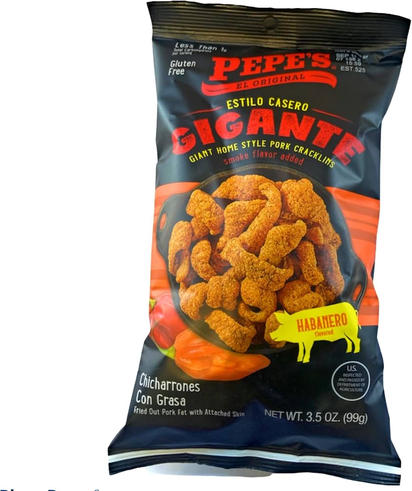 PEPES HABANERO GIGANTE CRACKLINS 3.25OZ