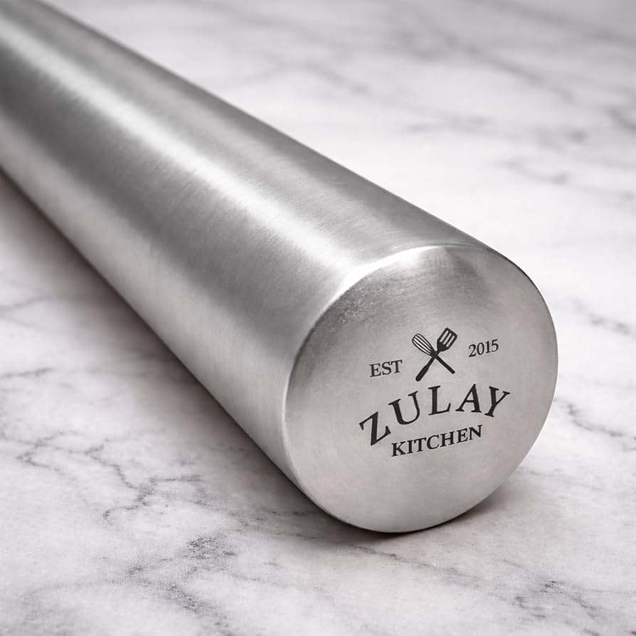 KITCHEN & CO ROLLING PIN STAINLESS STEEL
