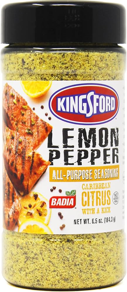 KINGSFORD LEMON PEPPER CARIBBEAN CITRUS 6.5OZ