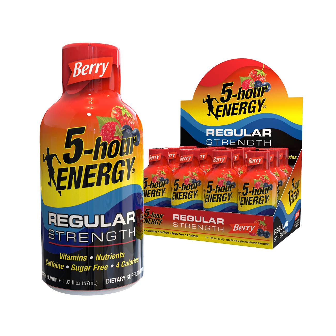5 HOUR ENERGY REGULAR STRENGTH BERRY 1.93OZ
