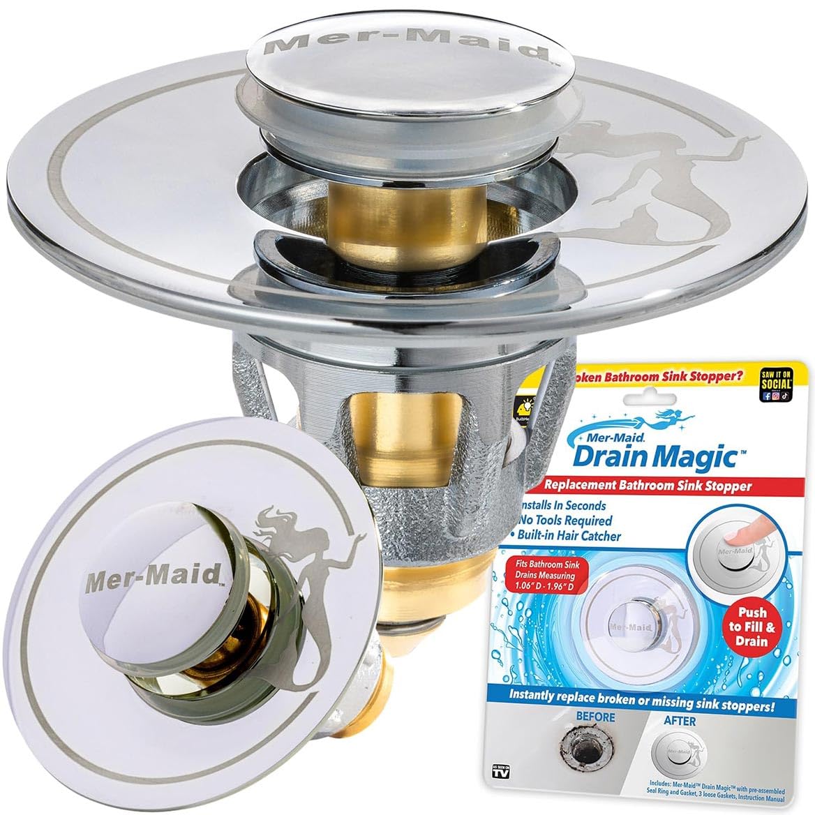 FAMILY MAID DRAIN STOPPER 3P
