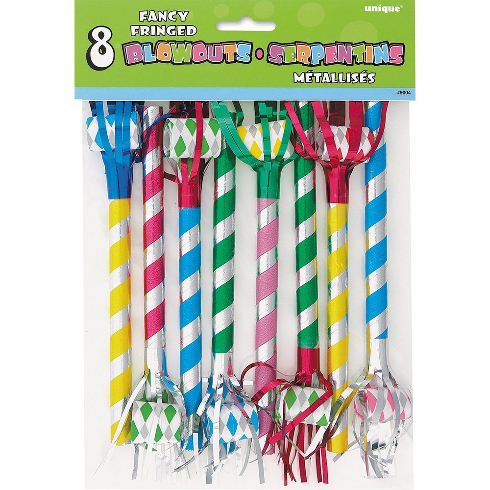 UNIQUE PARTY BLOWOUTS 8P