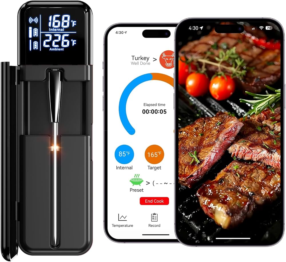 SMART COOK THERMOMETER OVEN PROOF