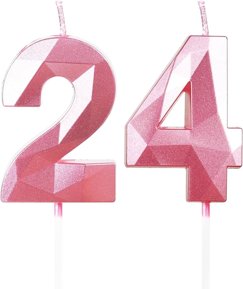 HAPPY BIRTHDAY CANDLE 24P