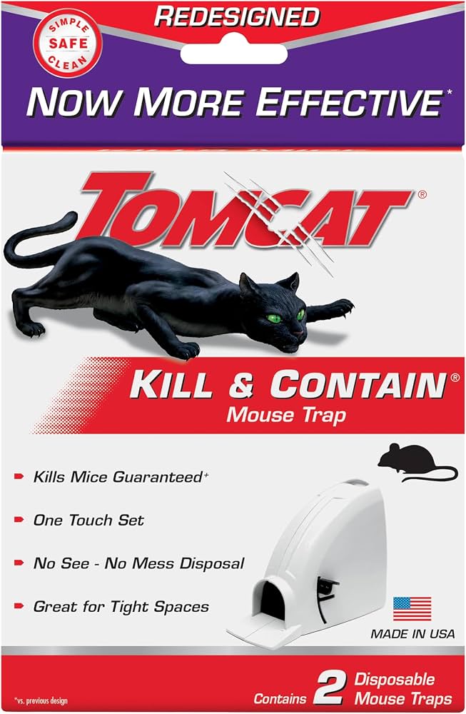 TOM CAT MOUISE TRAP 2PC