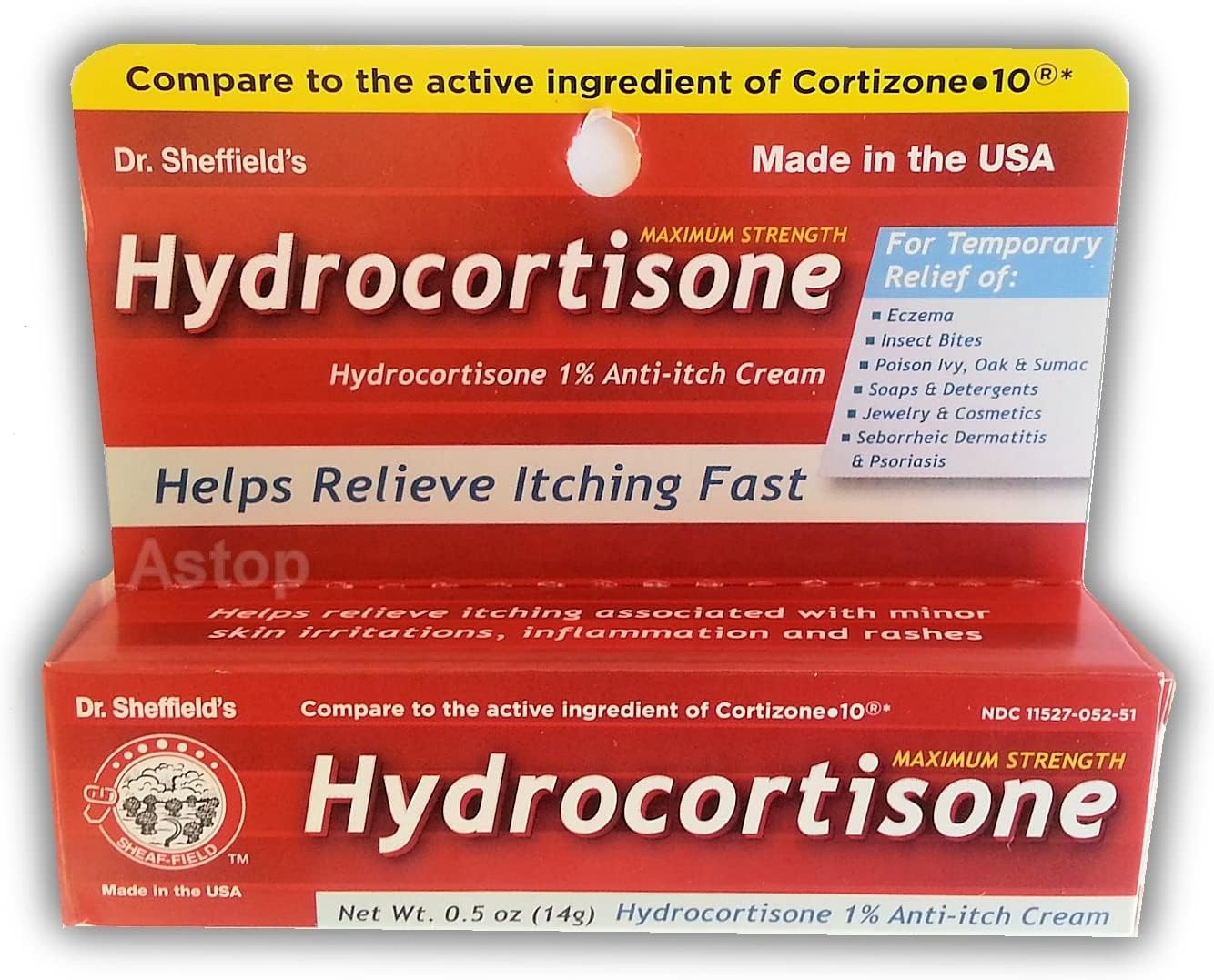 HYDROCORTISONE CREAM 0.5OZ