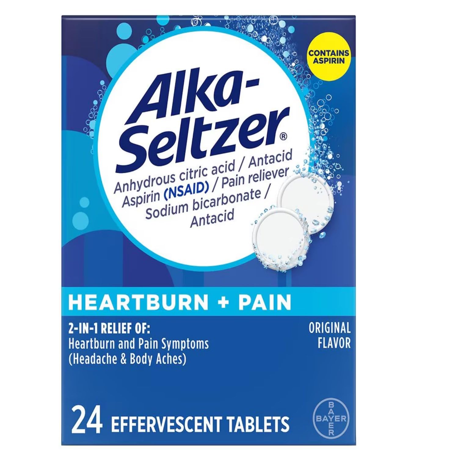 ALKA SELTZER TABLETS 24P
