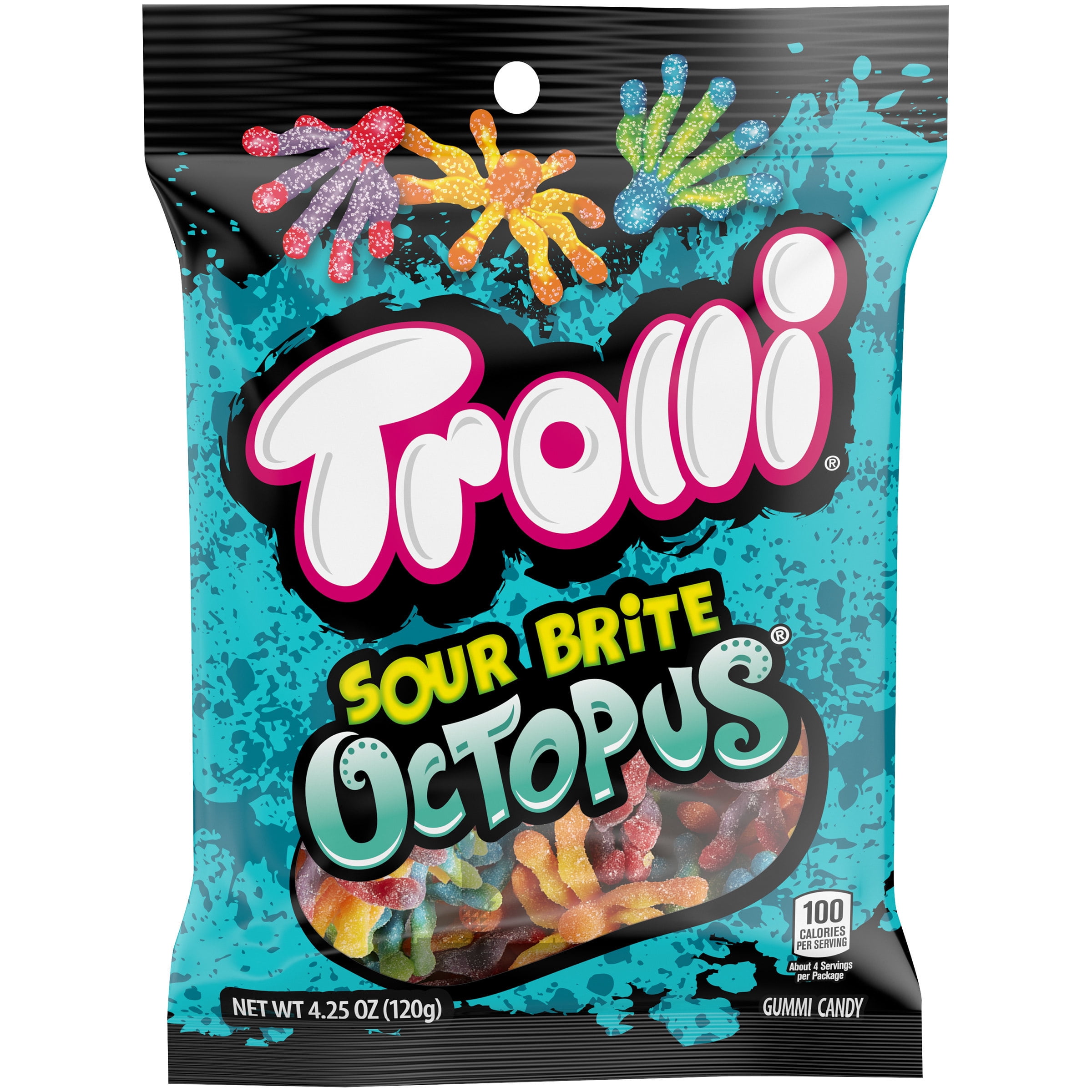 TROLLI SOUR BRITE OCTOPUS 4.25OZ