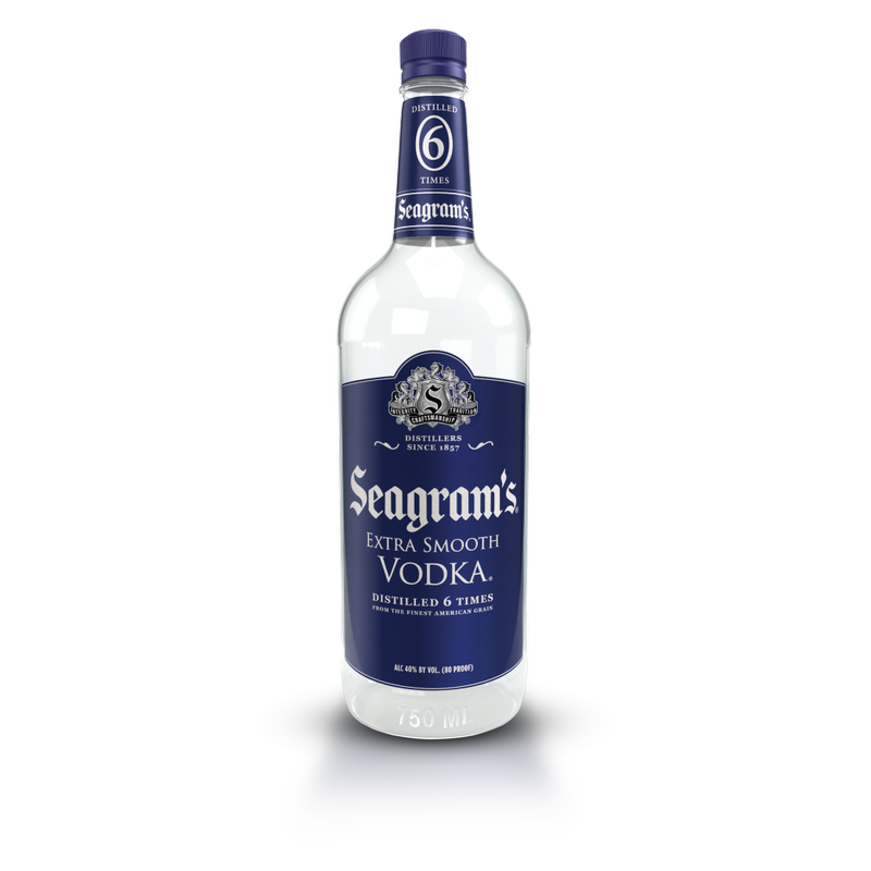 SEAGRAMS VODKA EXTRA SMOOTH 750ML