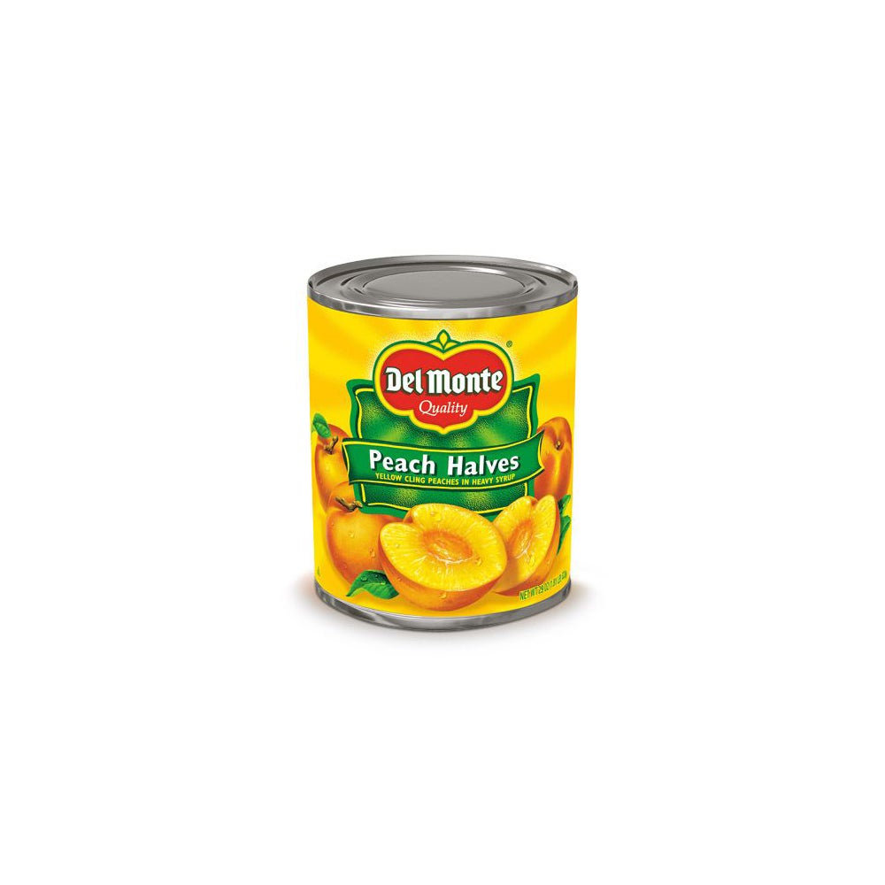 DEL MONTE PEACH HALVES 29OZ