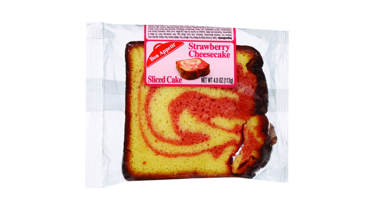 BON APPETIT STRAWBERRY CHEESECAKE 4OZ