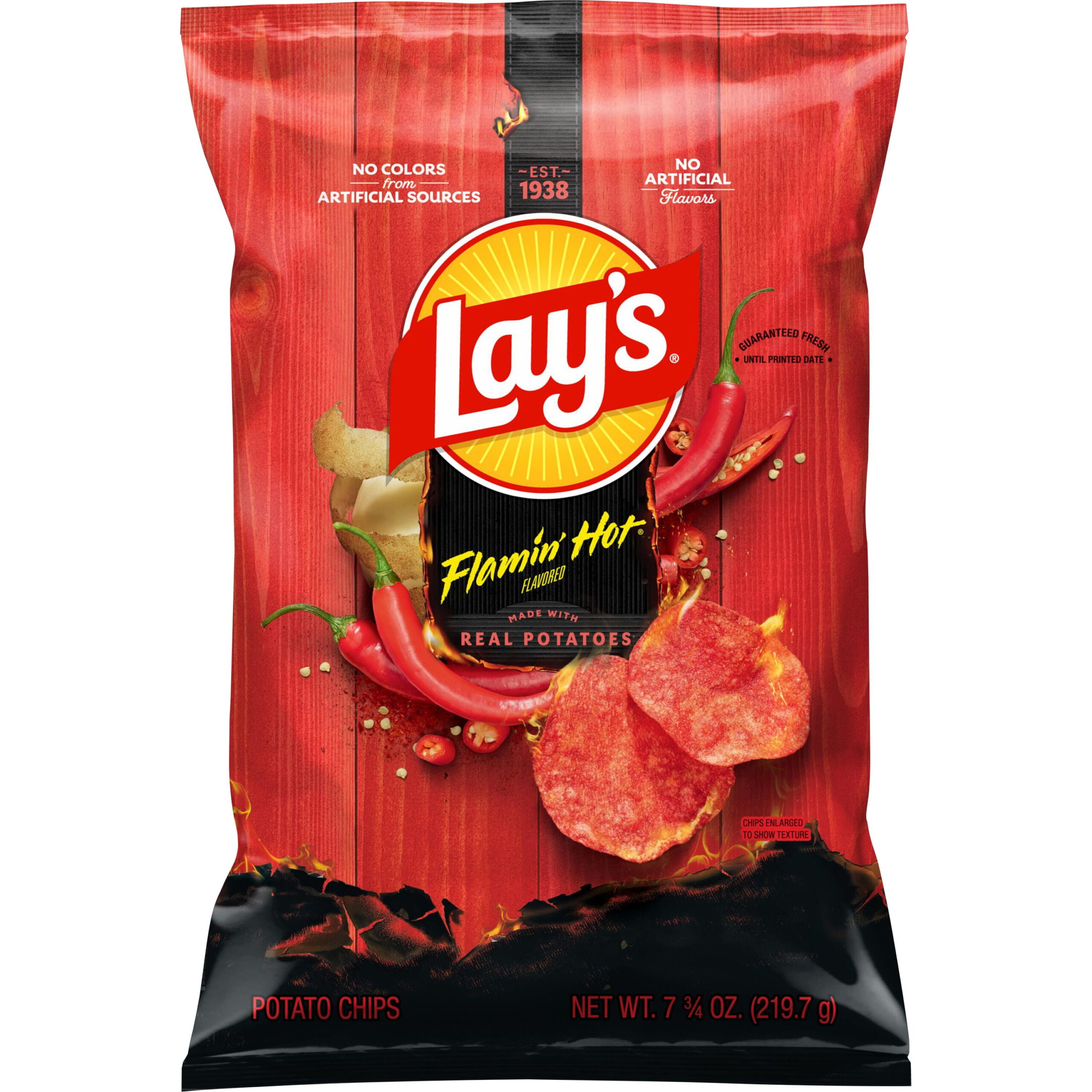 LAYS FLAMIN HOT 7.75OZ