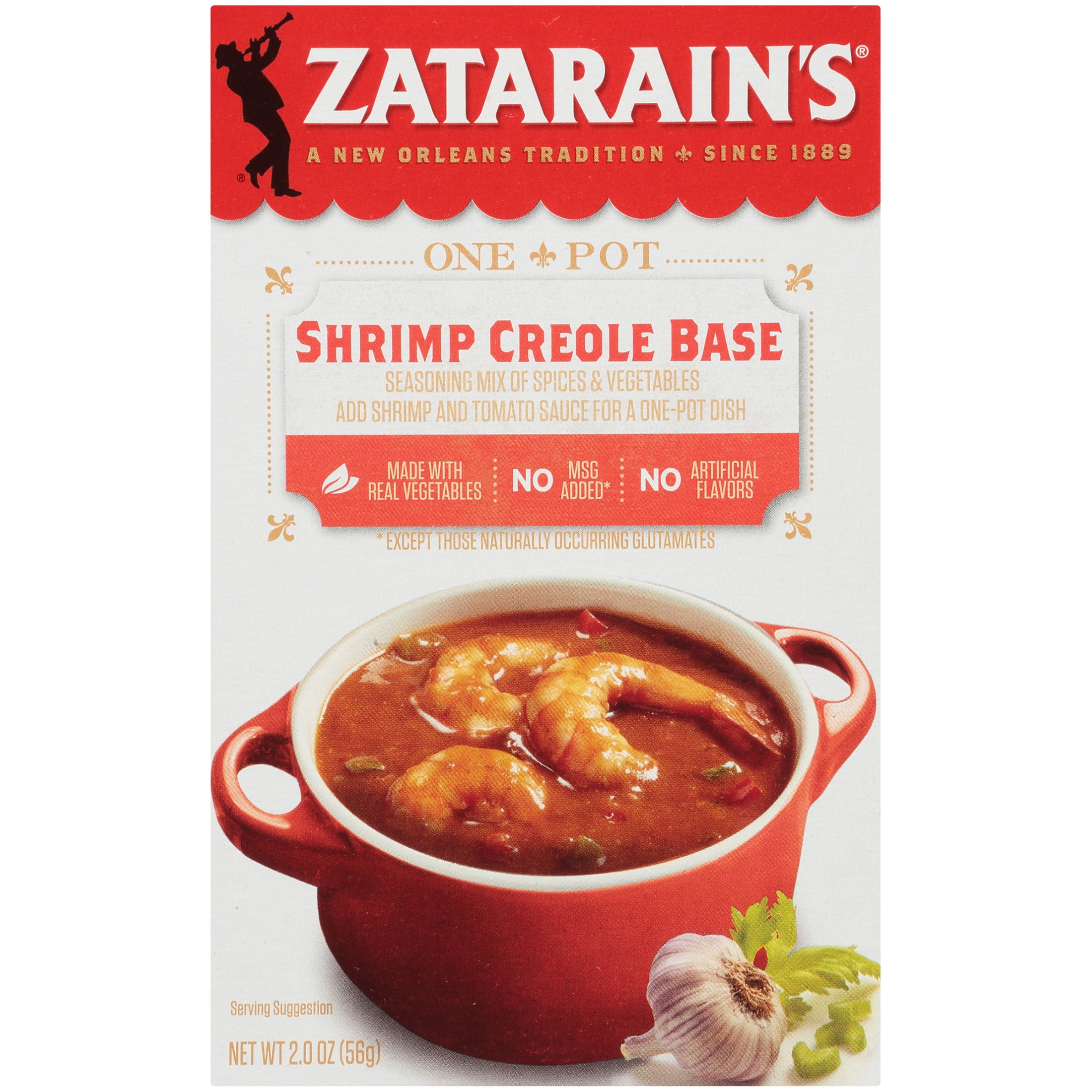 ZATARAINS SHRIMP CREOLE BASE 2OZ